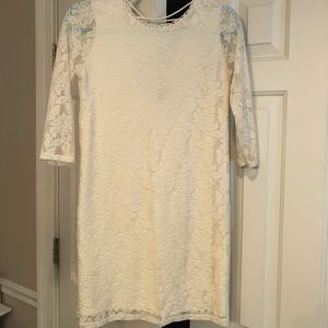 🌟CLEARANCE🌟 Cream lace dress
